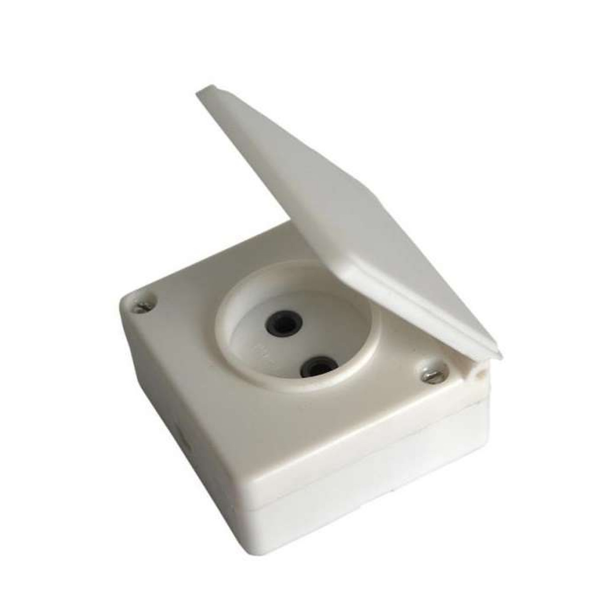 Изображение товара Розетка ЧУП Элект Белтиз 1-м ОП IP44 16А без заземления