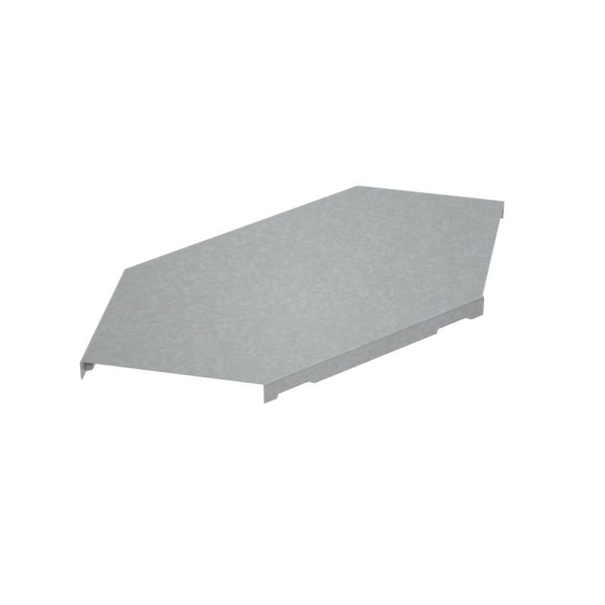 Изображение товара Крышка для угла горизонтального 90 градусов основание 50 мм сталь 0.8 мм КМ-Профиль KGLplus90-50