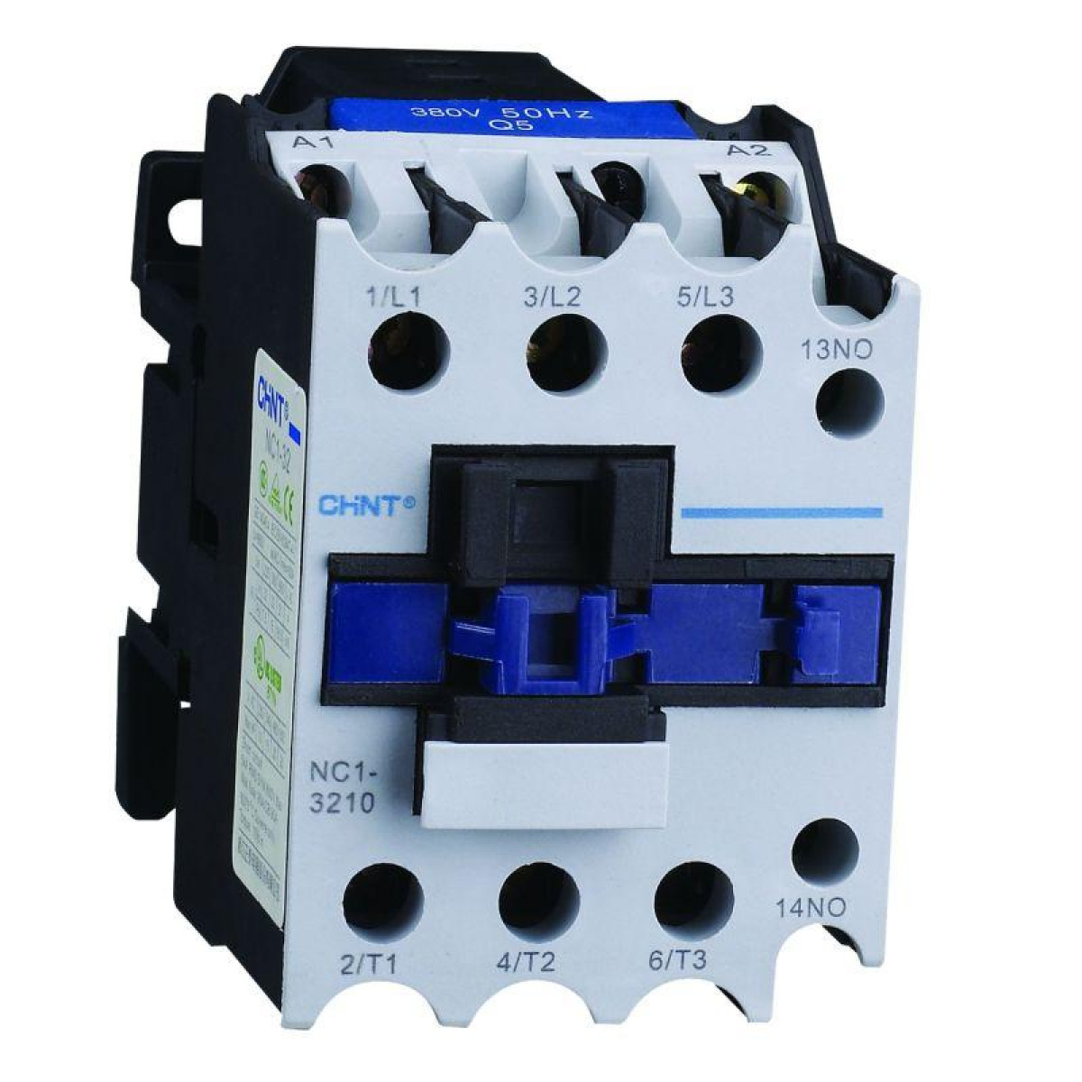 Изображение товара Низковольтное и промышленное электрооборудование Chint Контактор NC1-3210 32А 230В/АС3 1НО 50Гц (R)