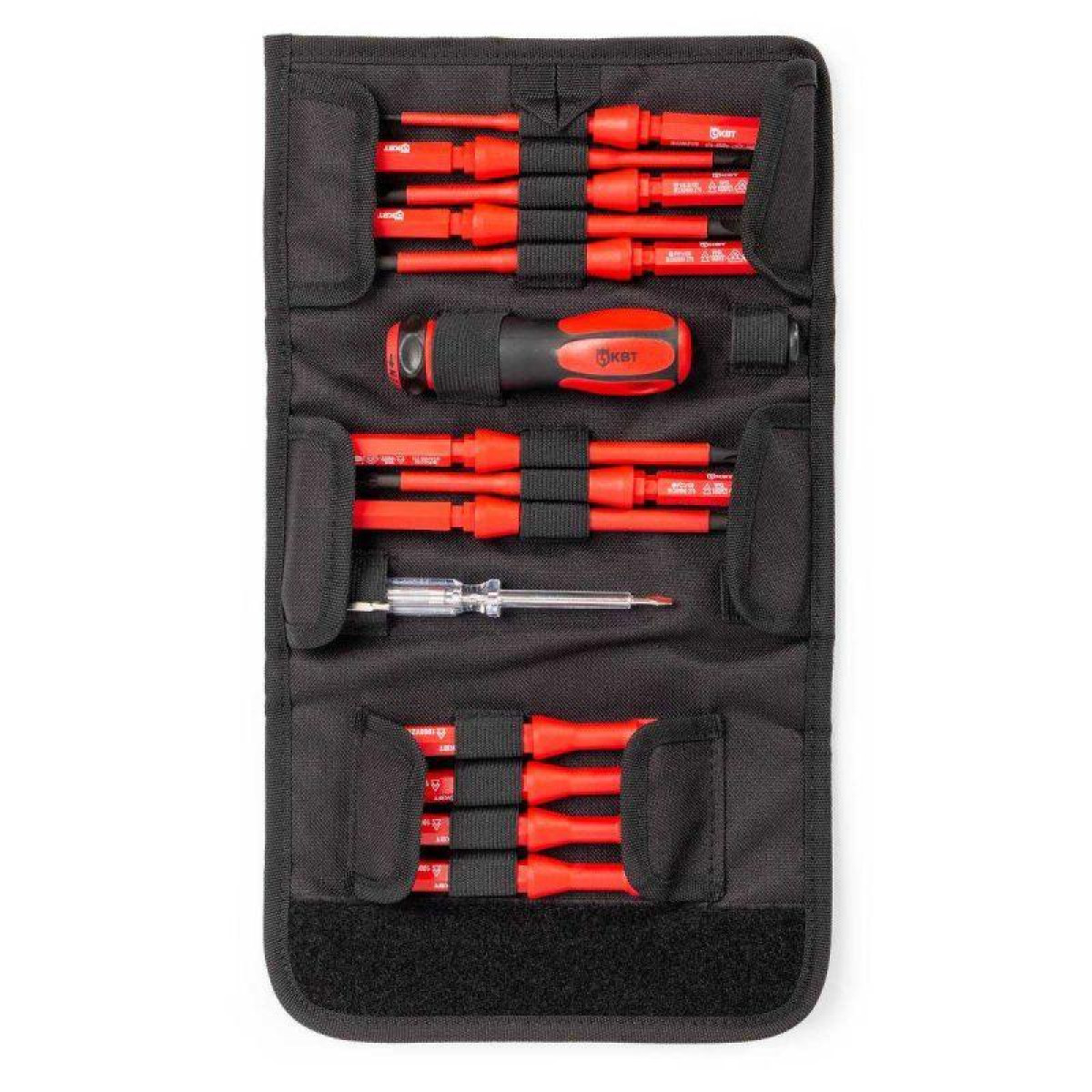 Изображение товара Набор диэлектрических отверток КВТ Набор диэлектрических отверток НИО-1113