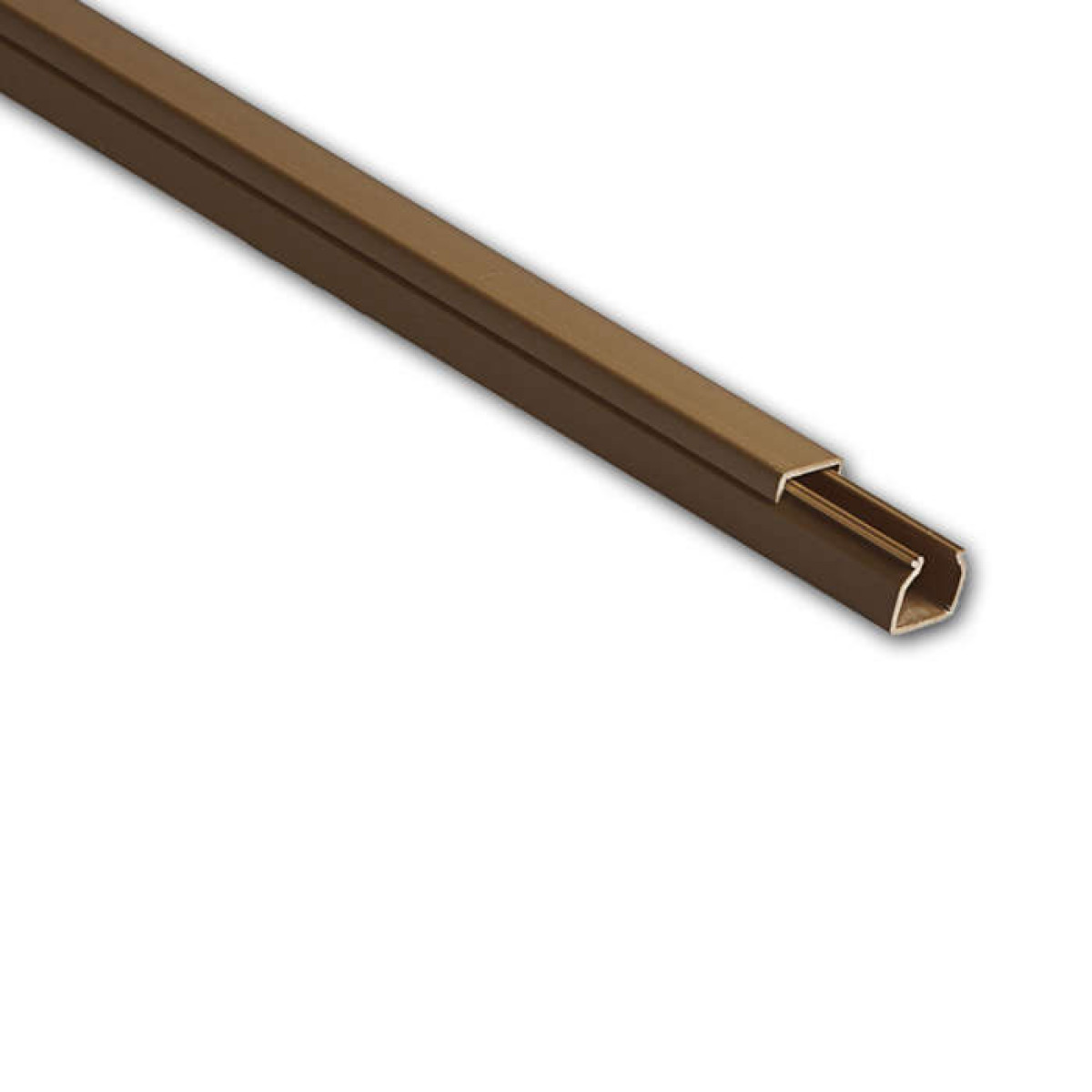 Изображение товара Кабеленесущие системы Ruvinil кабель-канал 16х16 L2000 пластиковый коричневый