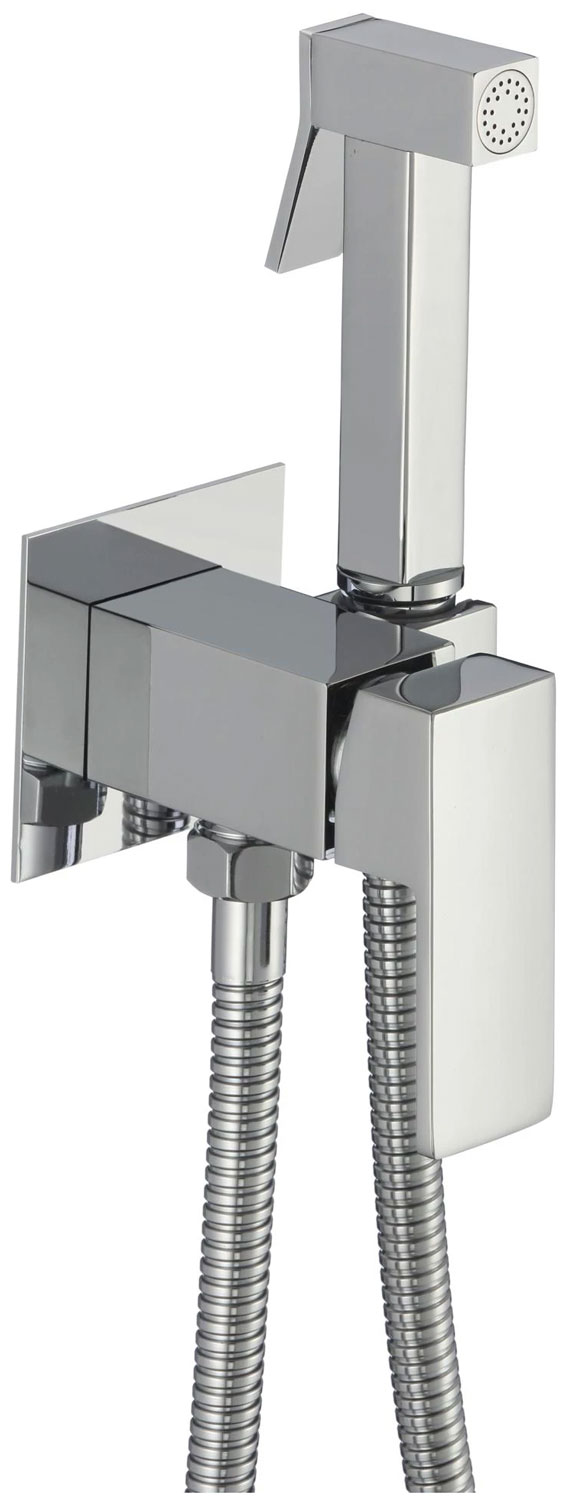 Изображение товара Смеситель Savol с гигиенической лейкой S-FXQ008 для биде хром нержавеющая сталь