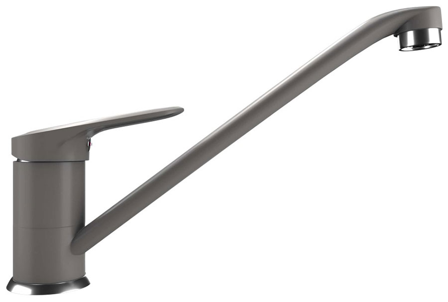 Изображение товара Кухонный смеситель ULGRAN UQ-004 асфальт с поворотным изливом