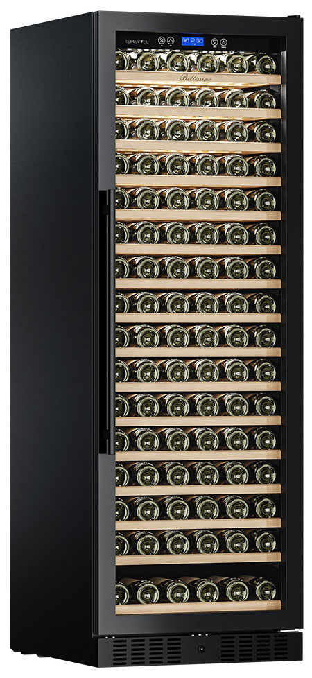 Изображение товара Винный шкаф Meyvel MV171-KBT1 с температурой от 5 до 18°C и защитой от ультрафиолета