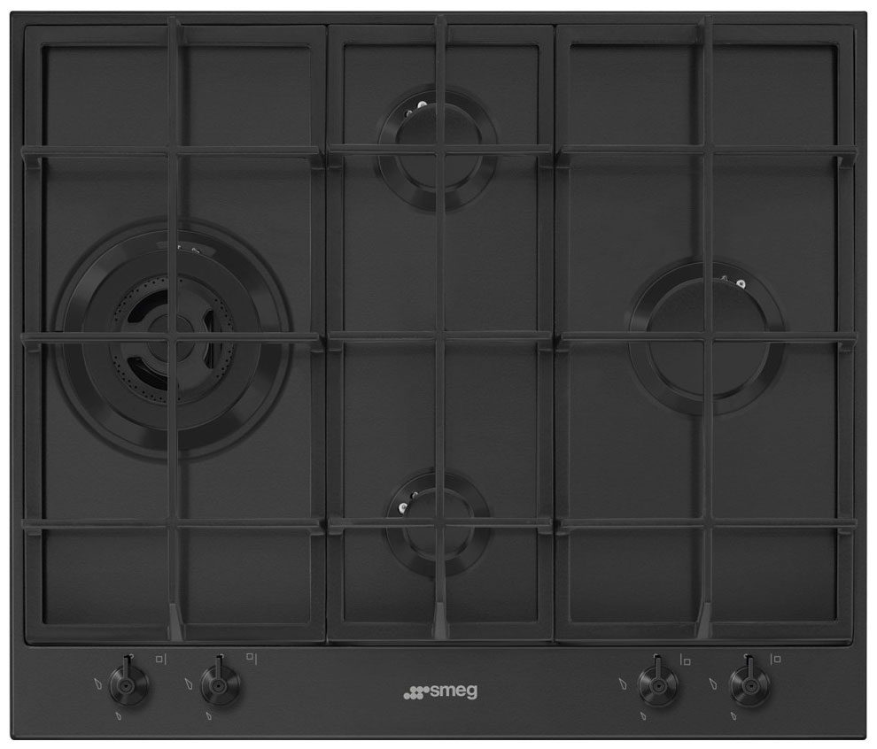 Изображение товара Газовая варочная панель Smeg PX364LMB