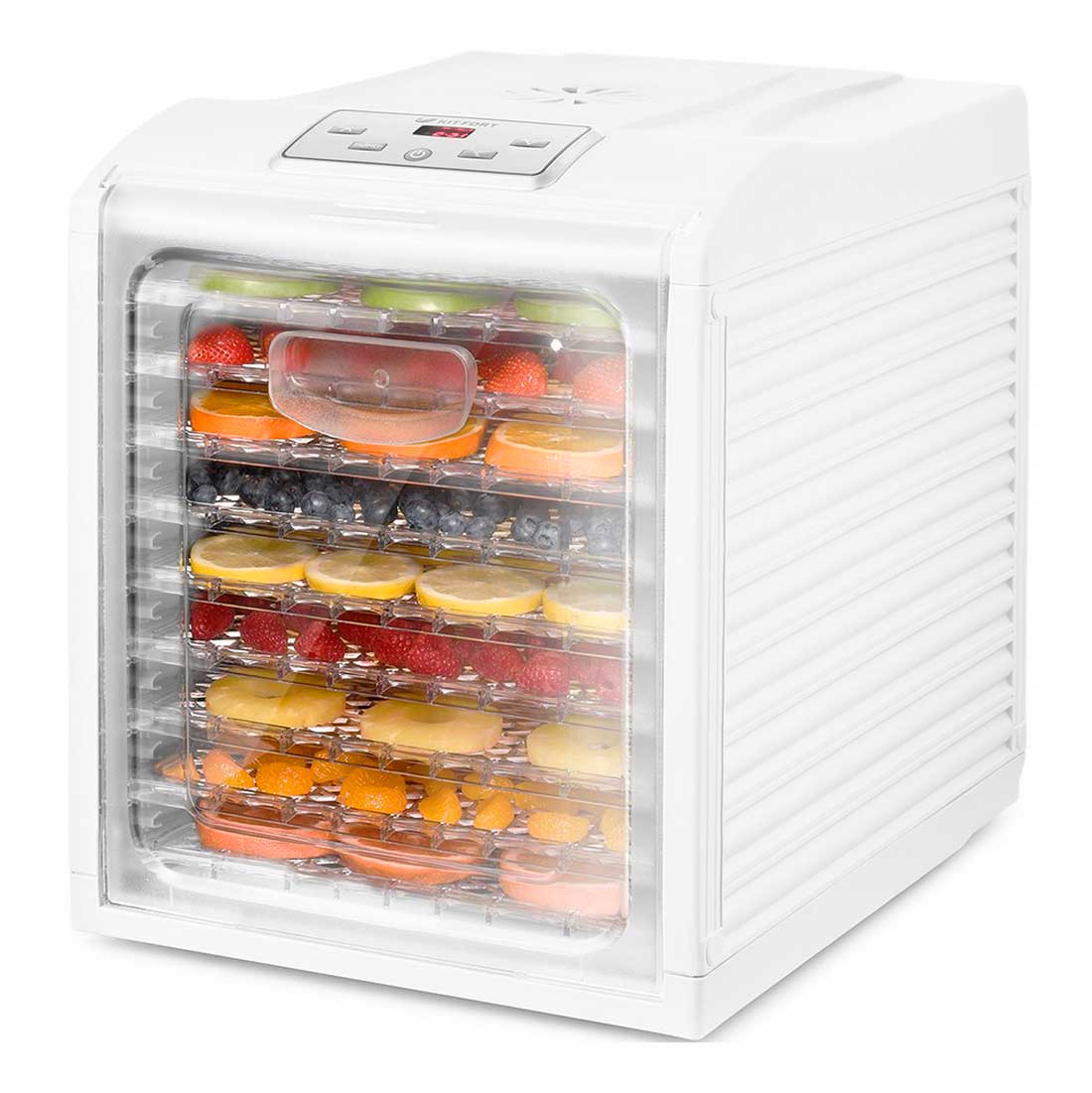 Изображение товара Электрическая сушилка для овощей и фруктов Kitfort КТ-1909 9 поддонов