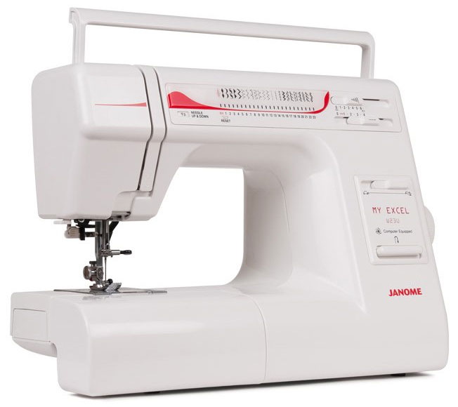 Изображение товара Швейная машина Janome ML W23U с 23 видами строчек и автоматическими функциями