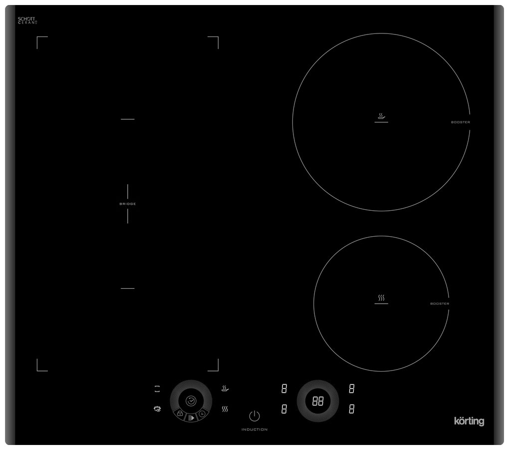 Электрическая варочная панель Korting HIB 64750 B Smart