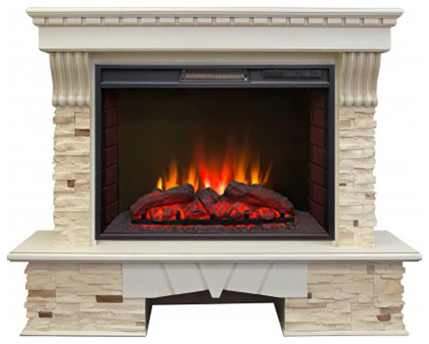 

Каминокомплект Realflame SORENTO 25.5 WT SPARTA 25.5, Бежевый