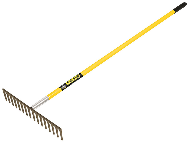 Изображение товара Грабли садовые Truper R-16MF 16 зубьев, черенок фибергласс 152 см