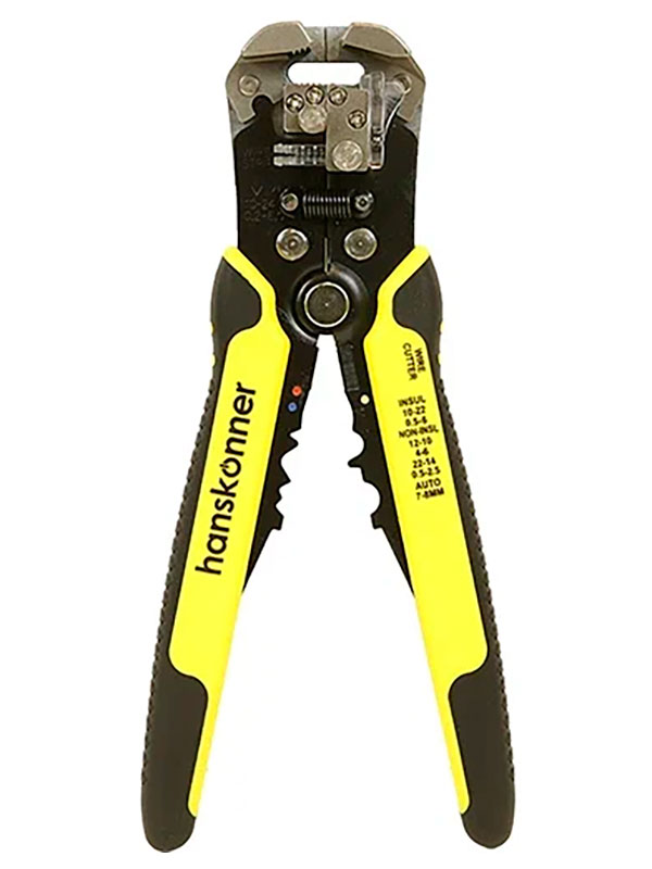 Изображение товара Щипцы стриппер для снятия изоляции HK1020-01-W210 210 мм Hanskonner