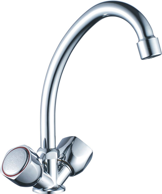 Изображение товара Кухонный смеситель Cron хром (CN4009)
