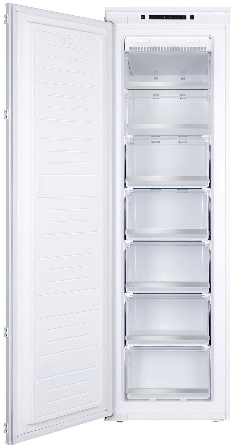 Изображение товара Встраиваемый морозильник Hiberg FRB-30 NFW высокий класс А+ 7 секций холодильное оборудование