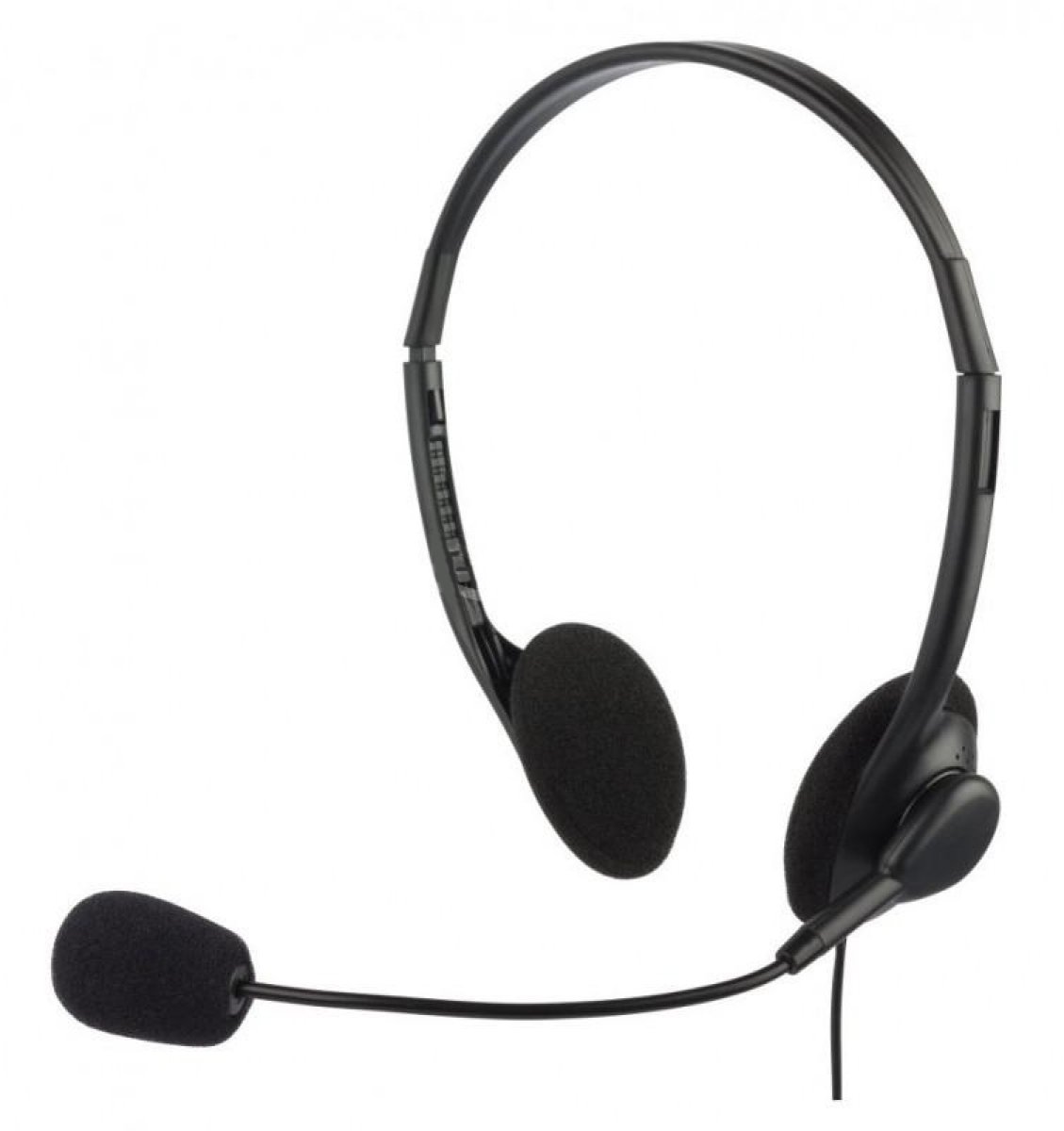 Изображение товара Наушники с микрофоном Oklick HS-M143VB черный 1.8м накладные оголовье (614036)