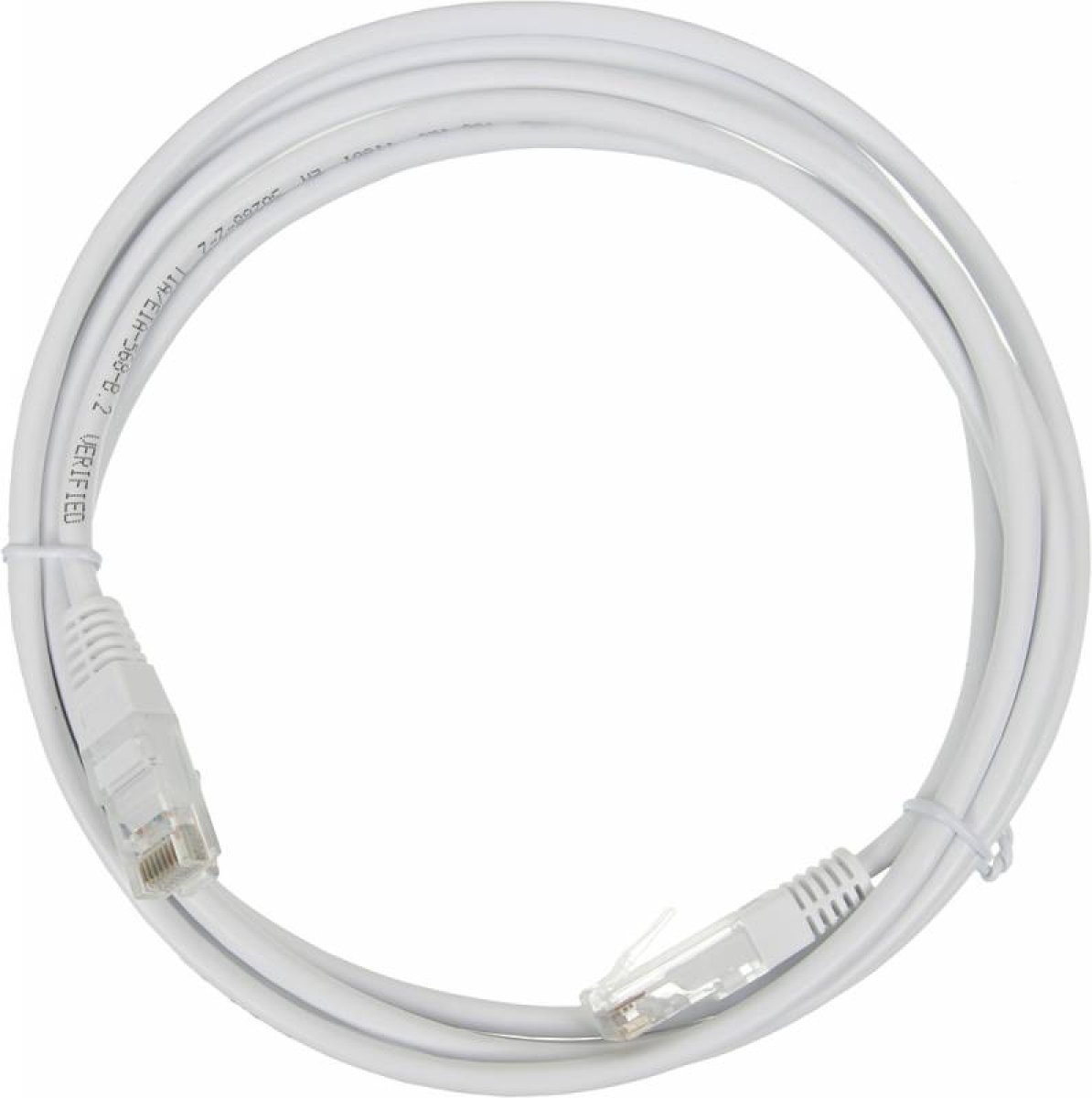 Изображение товара Патч-корд Lanmaster TWT-45-45-2.0-WH UTP RJ-45 вил.-вилка RJ-45 кат.5E 2м белый ПВХ (уп.:1шт)