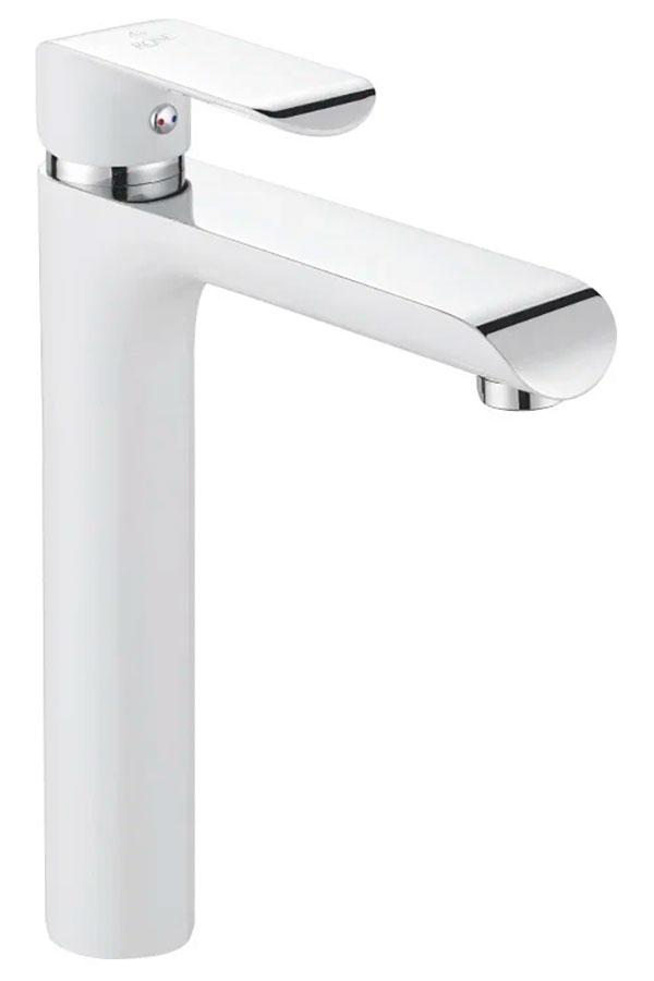 Изображение товара Смеситель для раковины Rose R2111F белый с хромом