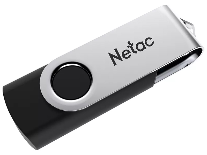 

Флеш-накопитель Netac U505 USB 3.0 16Gb (NT03U505N-016G-30BK), Черный/серебристый