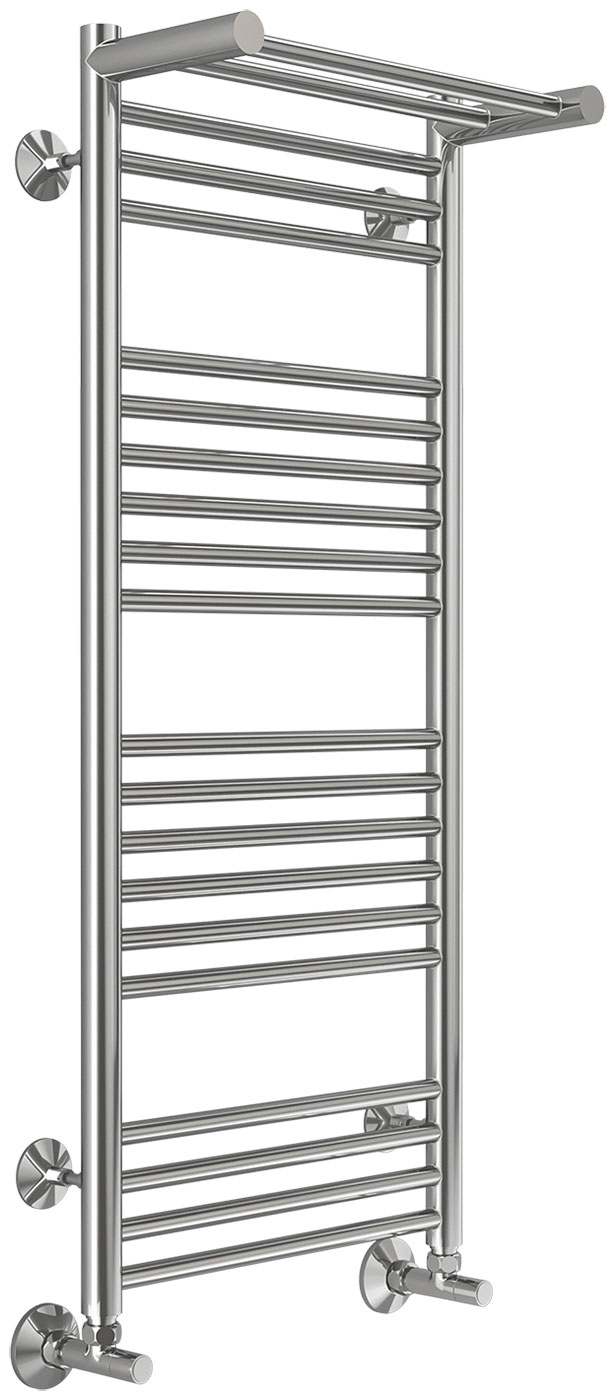 Изображение товара Полотенцесушитель водяной Terminus Аврора, с полкой, П20, 400х1000