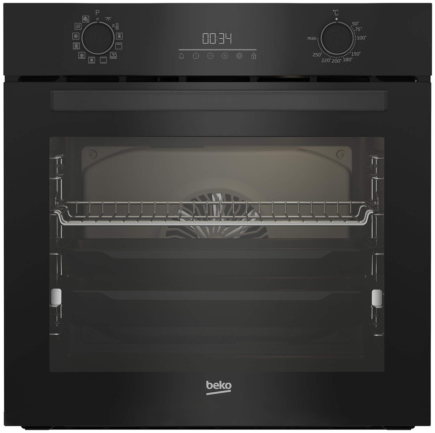 Электрический духовой шкаф Beko BBIR13302BC, черный