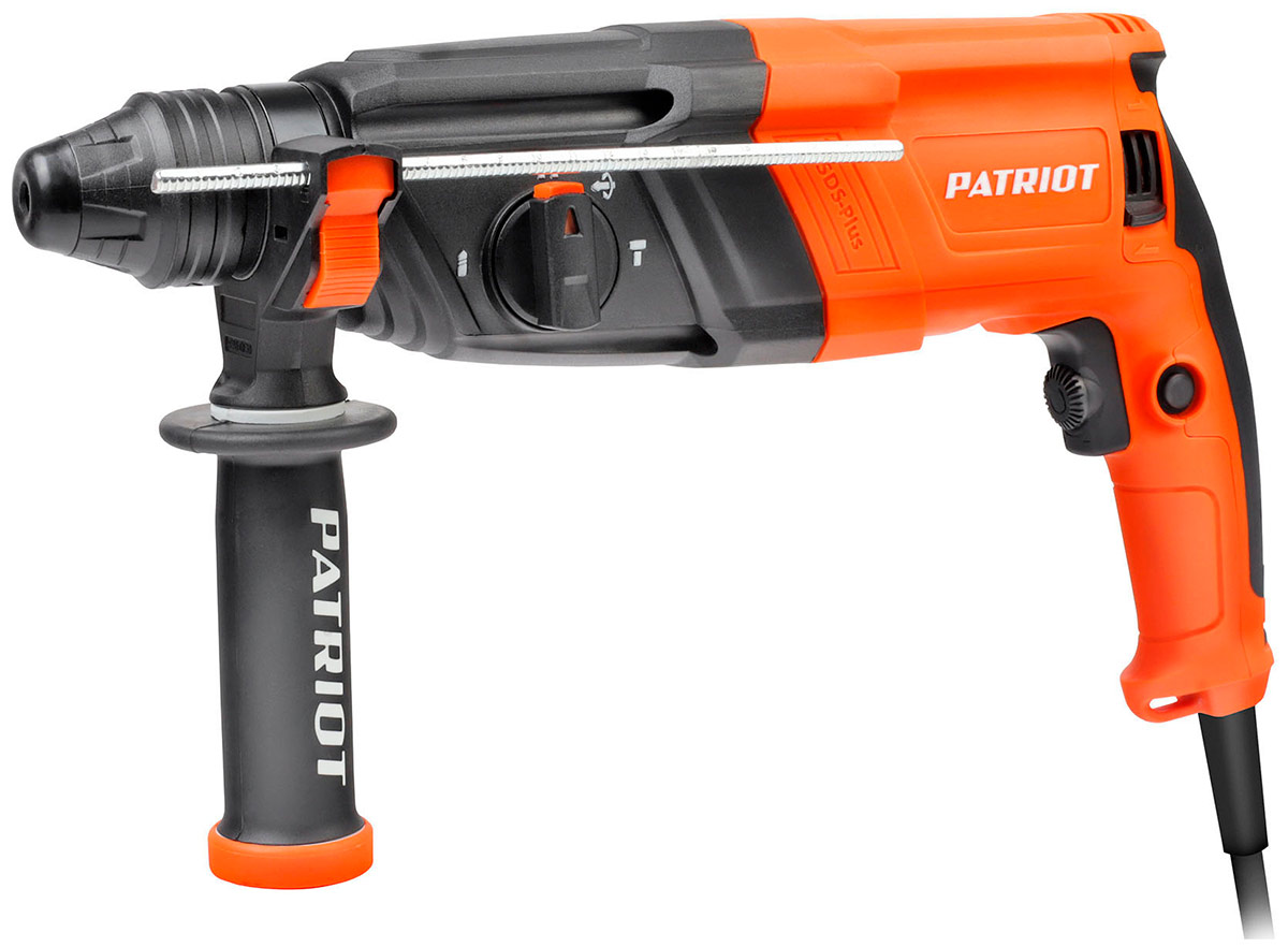 Изображение товара Перфоратор Patriot RH 243 SDS+ мощность 770 Вт, 3 режима, кейс