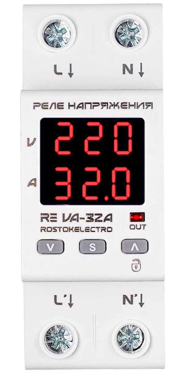 Реле напряжения RE VA-32A Реле напряжения RE VA-32A