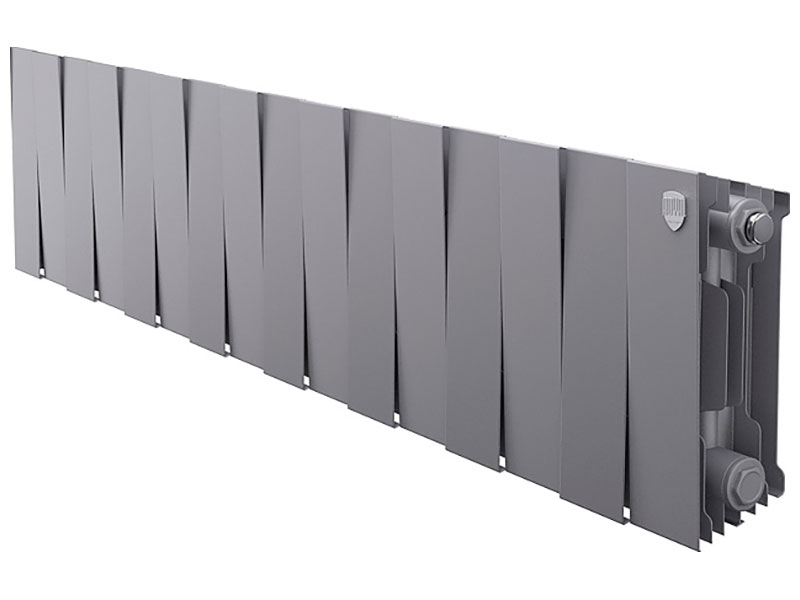 Изображение товара Водяной радиатор отопления Royal Thermo PianoForte 200 Silver Satin 16 секций