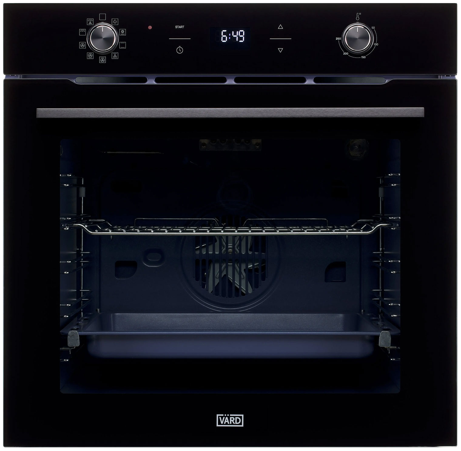 

Электрический духовой шкаф Vard VON444B, Черный