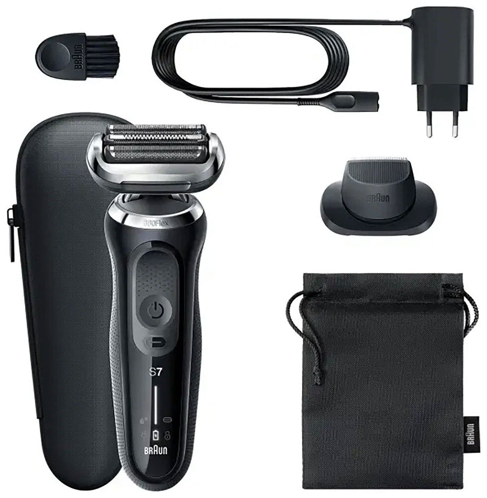 Изображение товара Электробритва Braun S7 71-N1200s Wet Dry с функцией быстрой зарядки