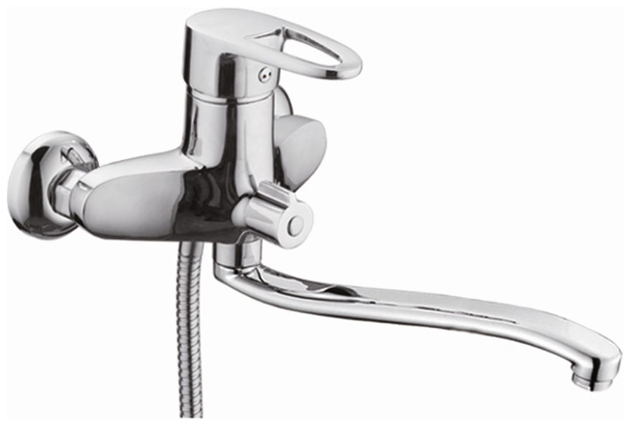 Изображение товара Смеситель для ванны D-Lin D146452-2 хромированный