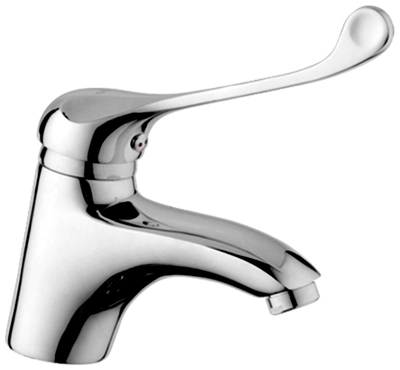 Изображение товара Смеситель для раковины с хирургической ручкой D-Lin хром (D110427-6)