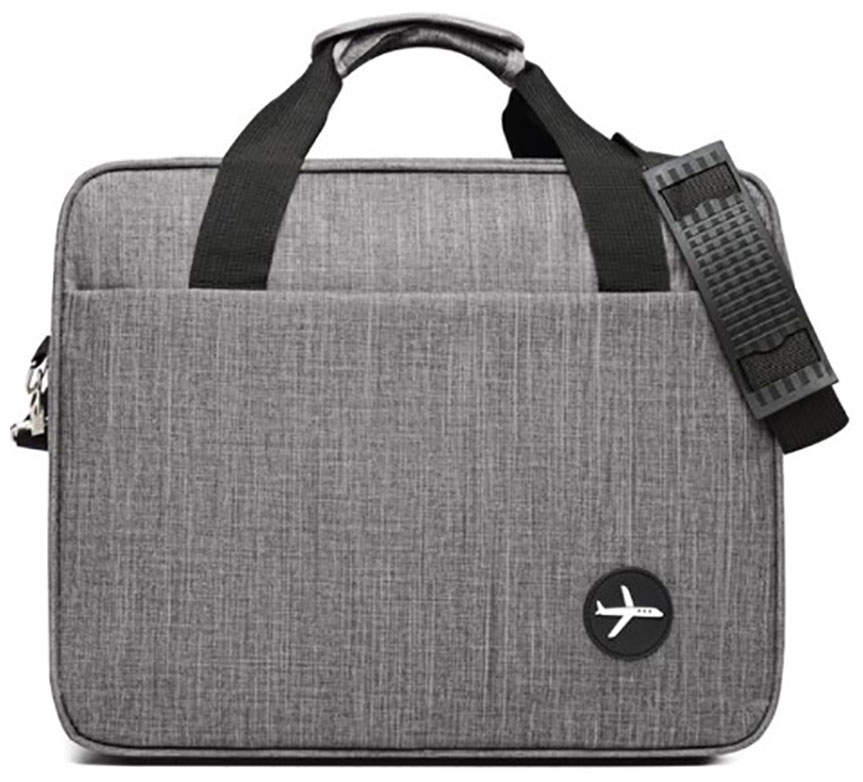 Изображение товара Дорожная сумка Lats серого цвета 36x30x27 см легкая и водоотталкивающая