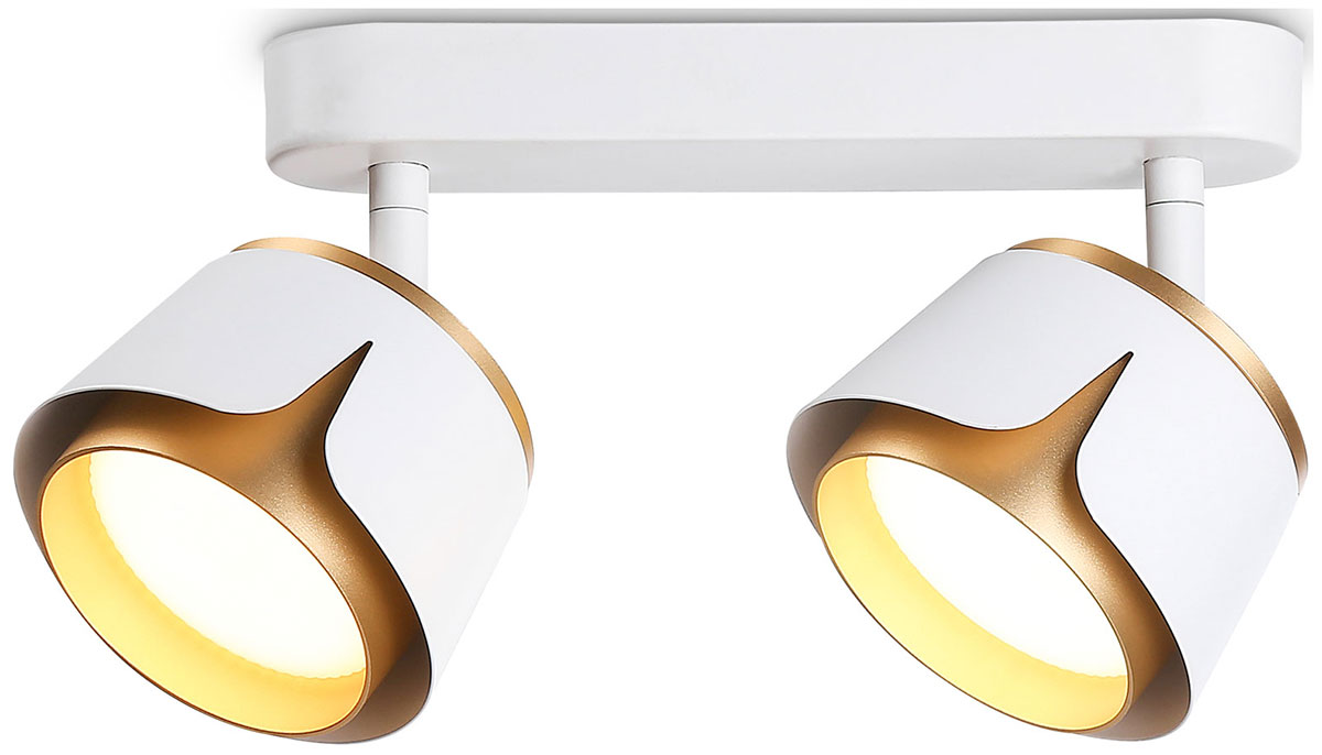 Изображение товара Накладной светильник Techno Spot TN71229 для современного интерьера белый и золотой
