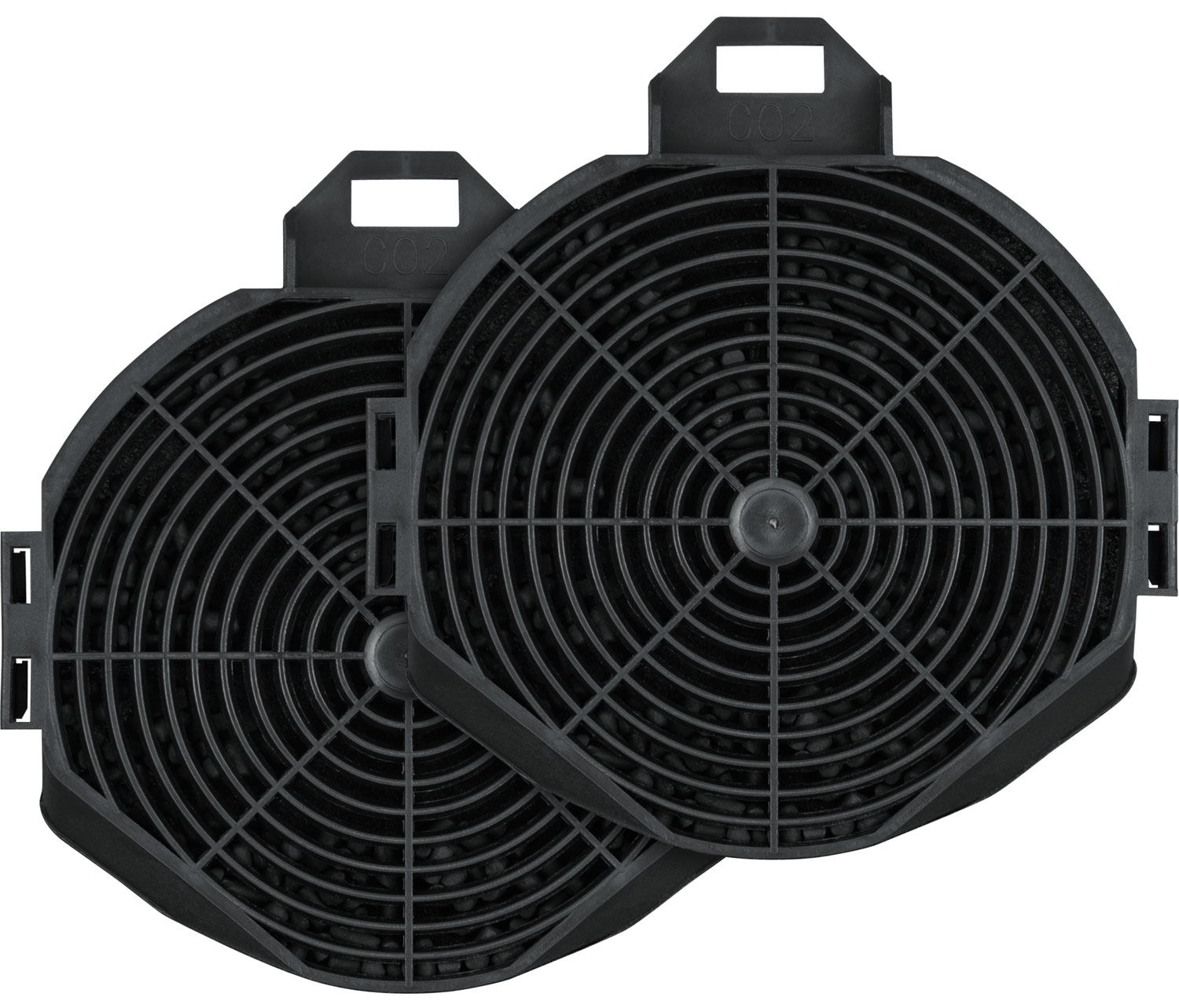 Изображение товара Фильтр угольный Meferi CF02 2 шт в упаковке для вытяжек