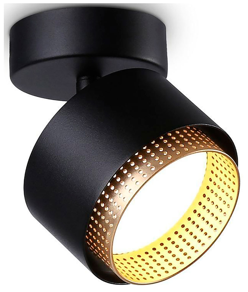 Изображение товара Спот Ambrella Light TN71282 хай-тек металл черный золото для потолка и стены