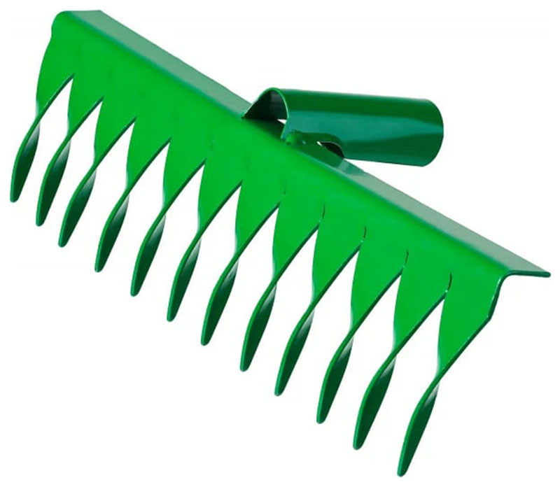 Изображение товара Грабли Росток 12 витых зубцов, 312x72 мм
