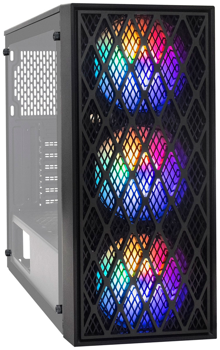 Изображение товара Компьютерный корпус ExeGate EVO-8243, без БП (EX292859RUS)