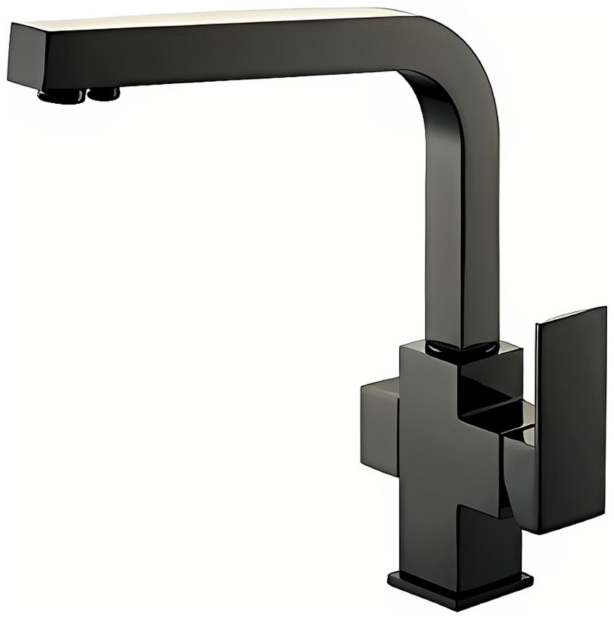 Изображение товара Кухонный смеситель Kaiser Sonat, Черный матовый (34044-9)