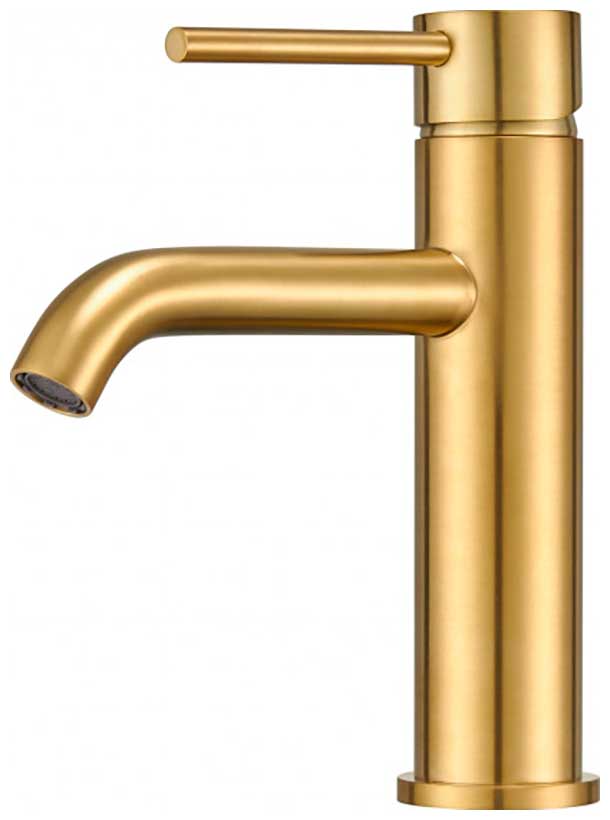Изображение товара Смеситель для раковины Milacio Ultra, золото (MCU.550.GD)