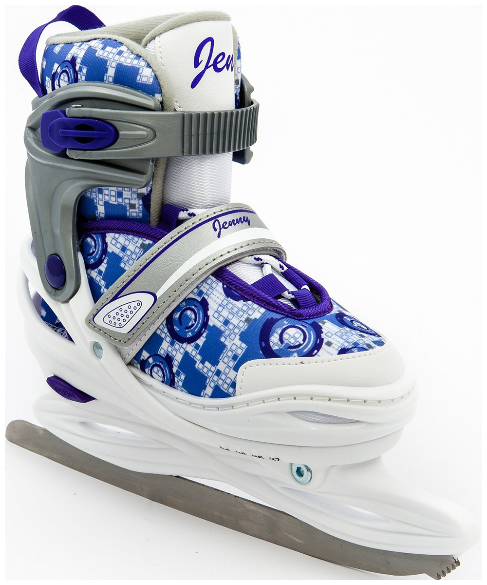 

Коньки раздвижные Calambus Jenny ICE р. 30-33, белый/фиолетовый