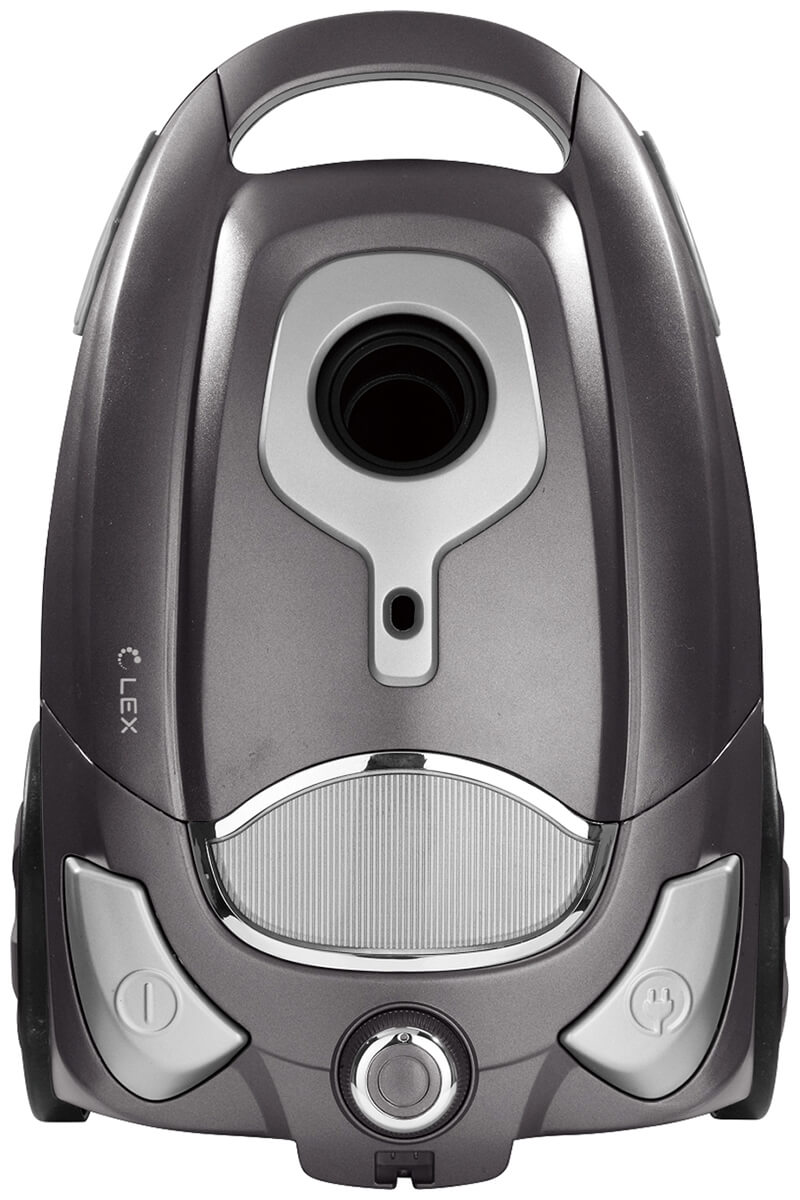 Изображение товара Пылесос с мешком LEX LXVCB7030 2000 Вт, 2 л, антрацит/серебро