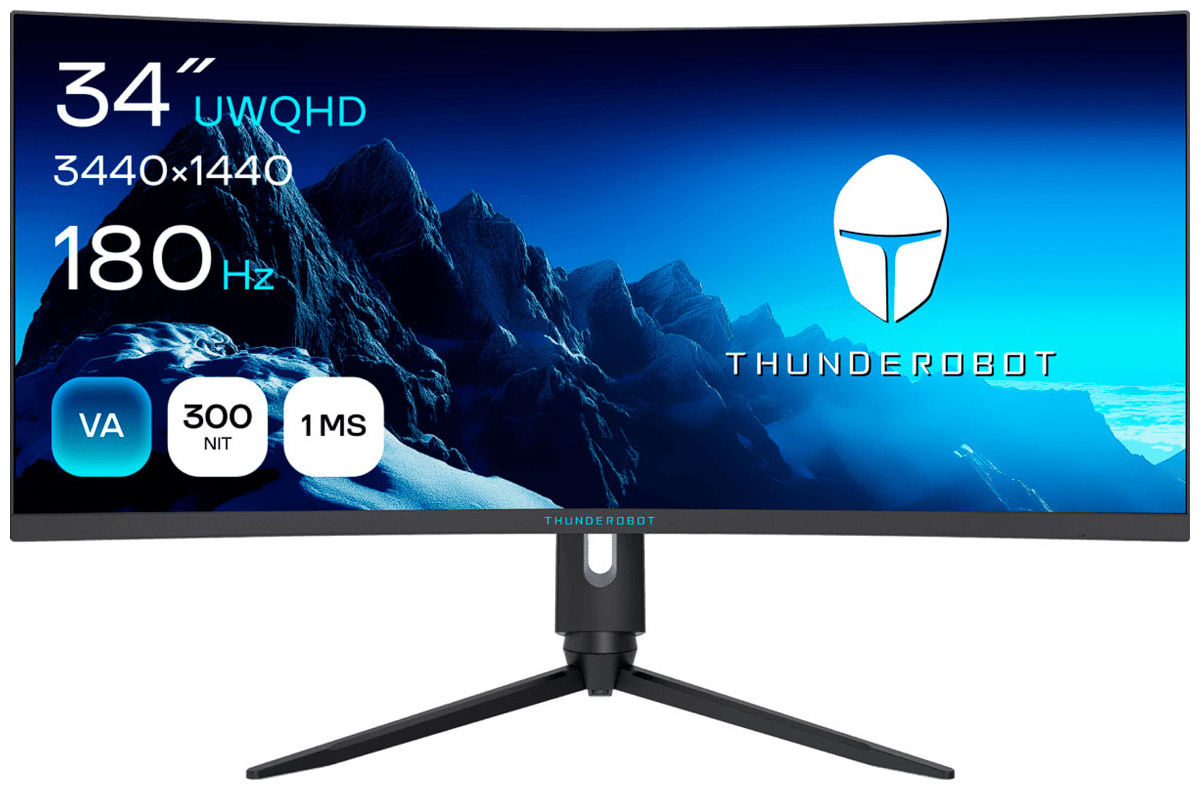 Изображение товара Монитор игровой Thunderobot Skyline 34Q180V