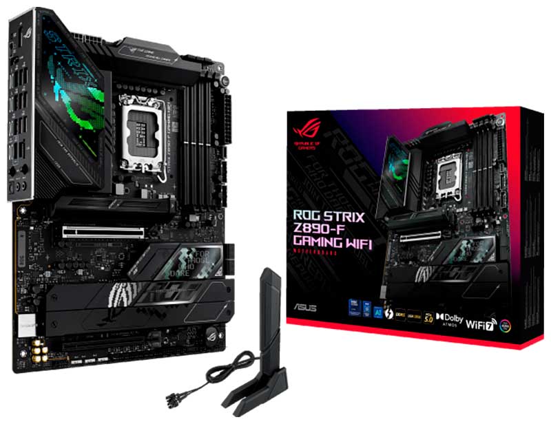 Изображение товара Материнская плата ASUS ROG STRIX Z890-F GAMING WIFI для геймеров