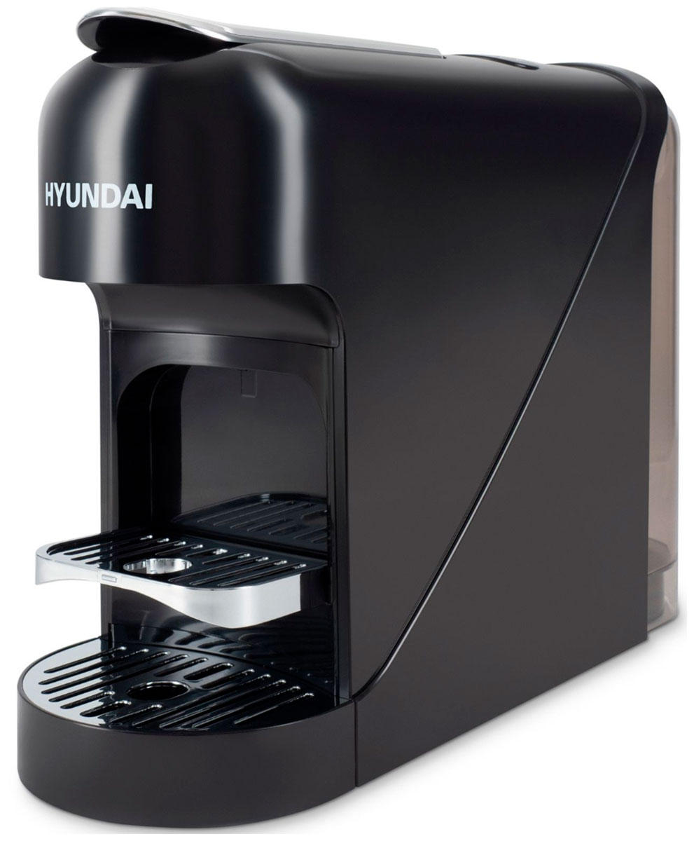 Изображение товара Кофемашина капсульная Hyundai HEM-2121 черная мощность 1400 Вт