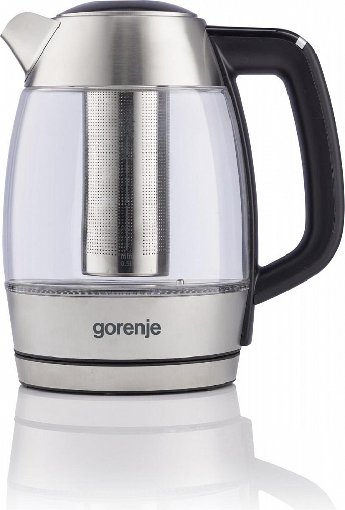 Изображение товара Электрический чайник Gorenje K17TRGT 1.7 л стекло с управлением и подсветкой