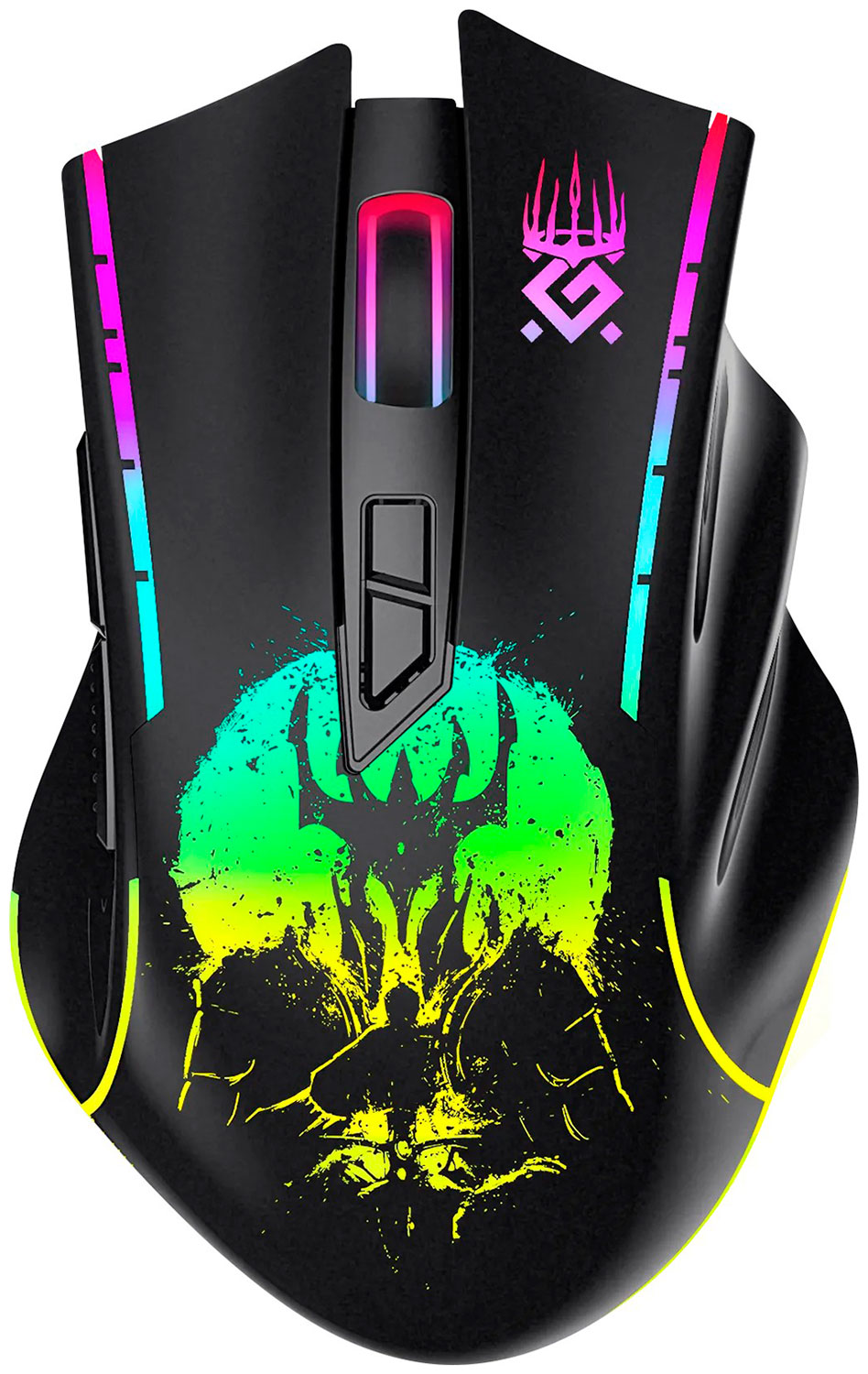 Изображение товара Беспроводная игровая мышь Defender Kronos GM-695 с подсветкой и высоким разрешением