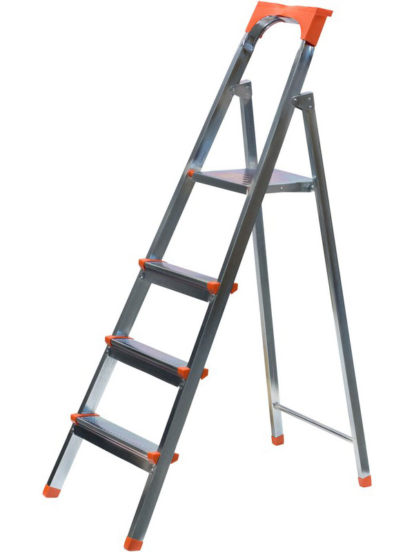 Изображение товара Стремянка Fit стальная, 4 ступени, вес 5.55 кг (65332)