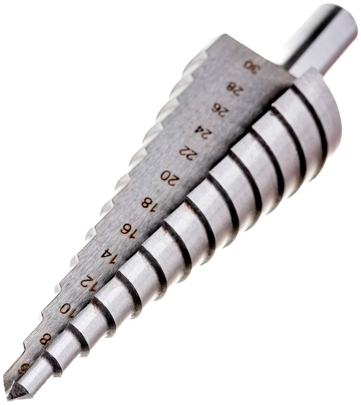 Изображение товара Сверло Fit ступенчатое (HSS Р6М5), по металлу, 13 ступеней, 6-30 мм