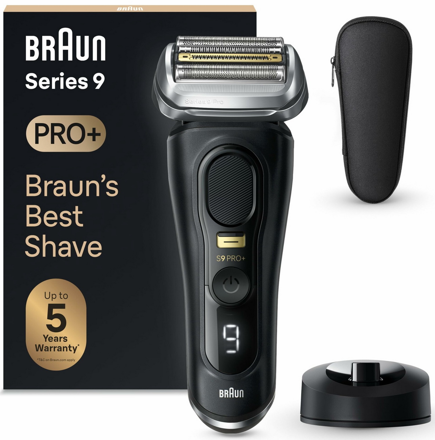 Изображение товара Электробритва Braun S9 9510s Black тип 5793 с зарядной станцией