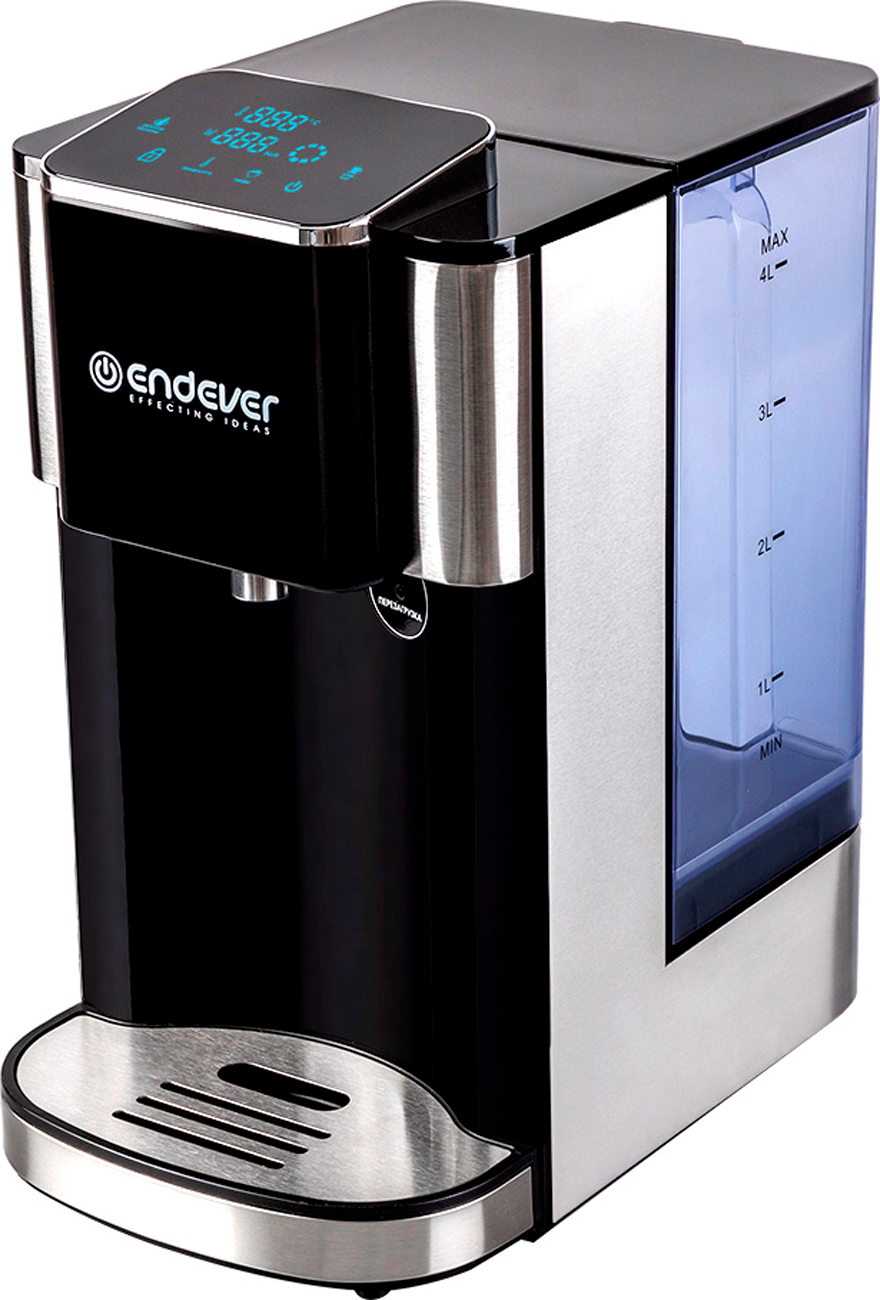 Изображение товара Термопот проточный Endever Altea-2080, стальной/черный