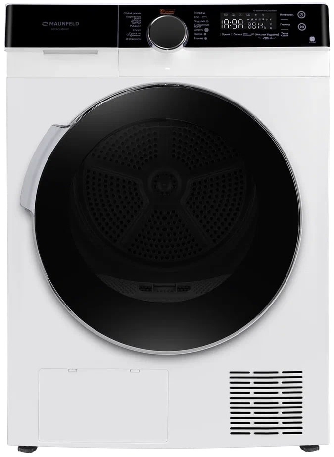 Изображение товара Сушильная машина Maunfeld MFDM1410WH07 с тепловым насосом и функцией отложенного старта